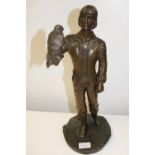A Jeanne Rynhart sculpture cast & hand-finished in cold cast bronze. And is number 125 from a