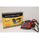 An electric stapler & small sander