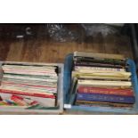 Two boxes of classical & other LP records