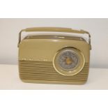 A vintage Bush radio (un-tested) no power lead