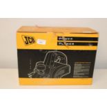 A boxed JCB power planer