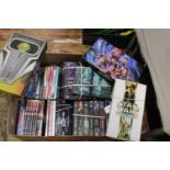 A job lot of assorted DVD's & video's