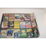 Eighteen vintage Spectrum cassette games etc