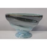 A vintage Mailing Ware pearlescent planter 18cm tall