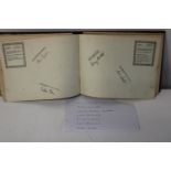 Facsimile autograph book & originals