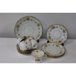 A vintage Serves tea service pattern number 2435