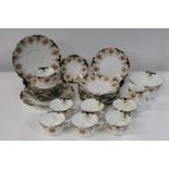 A large selection of vintage Alton ware bone china 33 pieces