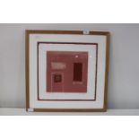 A framed limited edition print by Mark Spain 55cm x 55cm