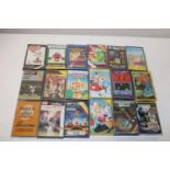 Eighteen assorted Spectrum cassette games