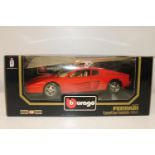 A boxed Burago model 1:18 scale