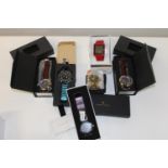 A job lot of assorted watches