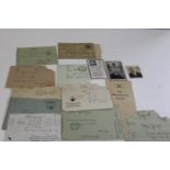 A selection of WW2 German field posts letters & photo's