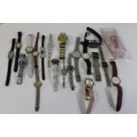 A job lot of assorted watches