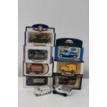 A selection of die-cast models