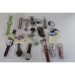 A job lot of assorted watches