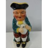 A Burlington ware toby jug 23cm tall