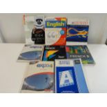 A job lot of educational books