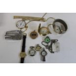 A collection of vintages watches etc.