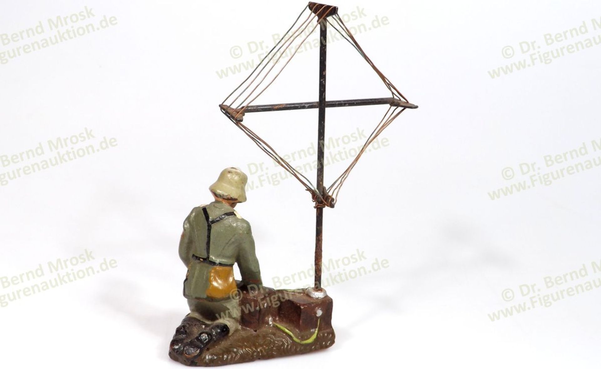 German military, Lineol, composition figures, 7-7,5 cm size, made in Germany about 1938 - Bild 2 aus 2