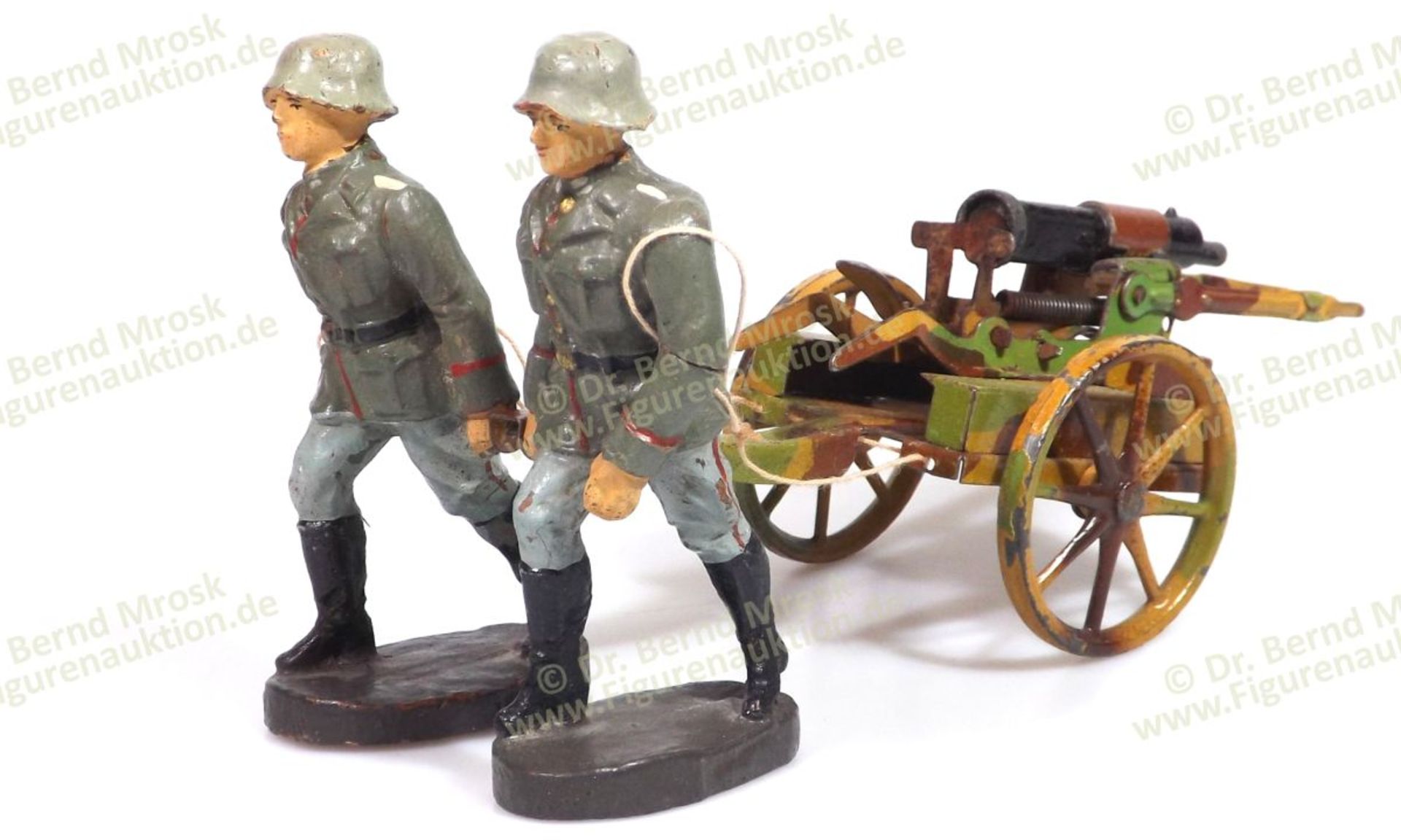 German military, Elastolin, composition figures, 7-7,5 cm size, made in Germany about 1938