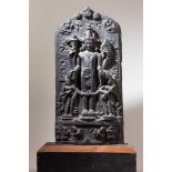 Bedeutende Vishnu-Stele.