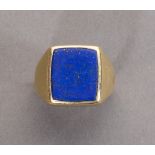 Lapislazuli-Herrenring.