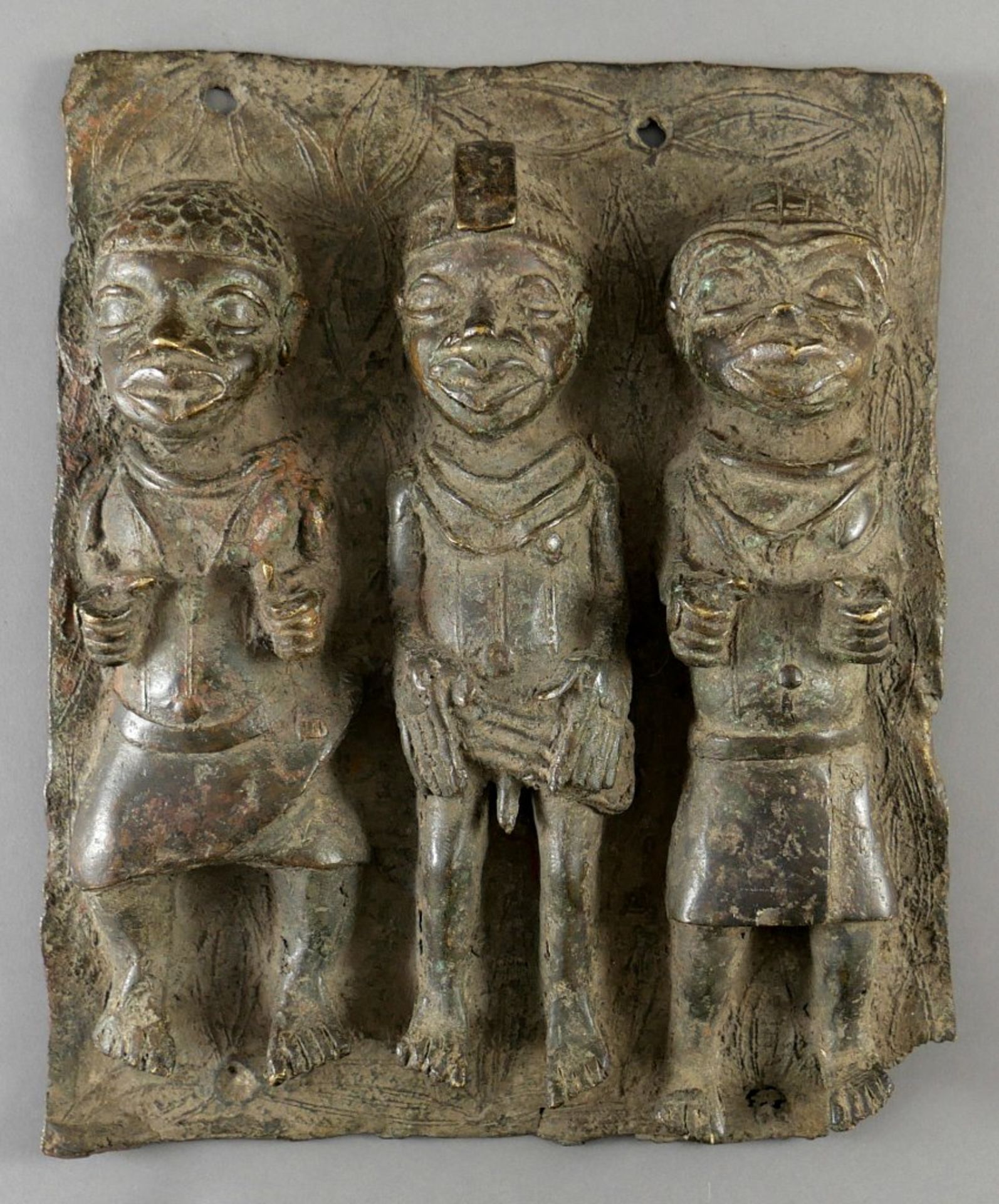 Bronzerelief der Benin,