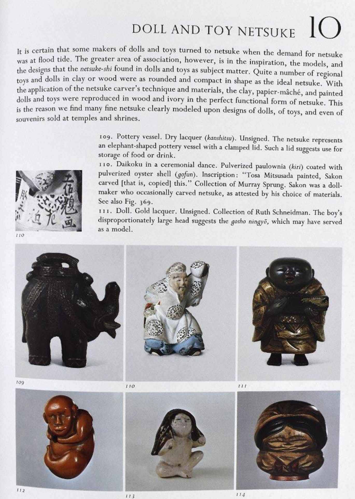 Bushell, Raymond. Netsuke. Familiar & Unfamiliar. New Principles for Collecting. Weatherhill Inc. - Bild 2 aus 2