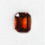 Loser oktagonaler Citrin in Madeira-Farbe, 1,88 ct.