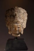 Kopf eines Bodhisattva Guanyin