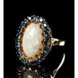 Opal-/Saphirring.