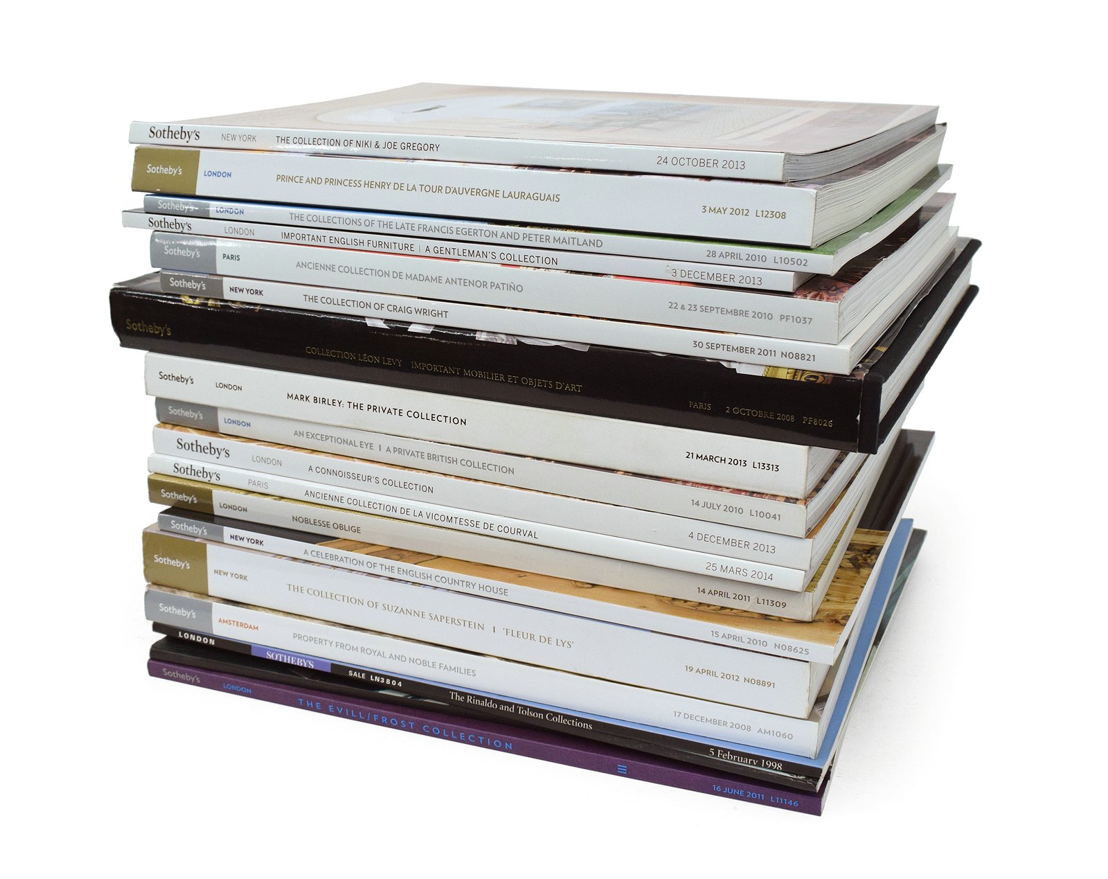 A MIXED LOT OF AUCTION CATALOGUES - SOTHEBY'S