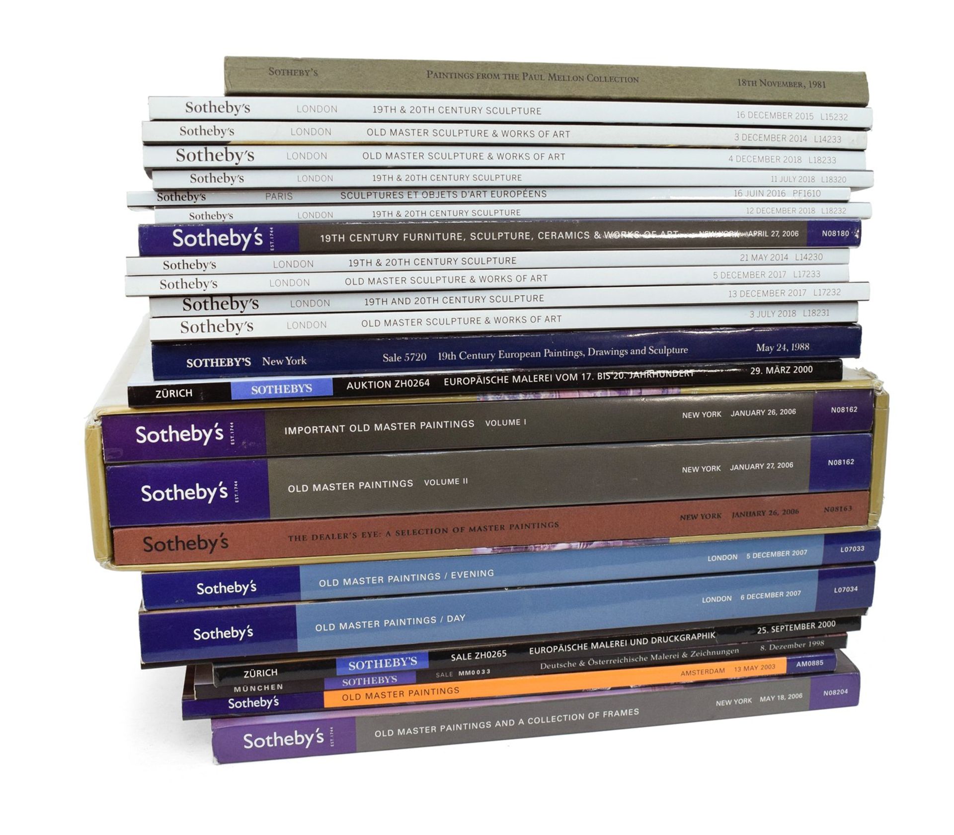 A MIXED LOT OF AUCTION CATALOGUES - SOTHEBY'S