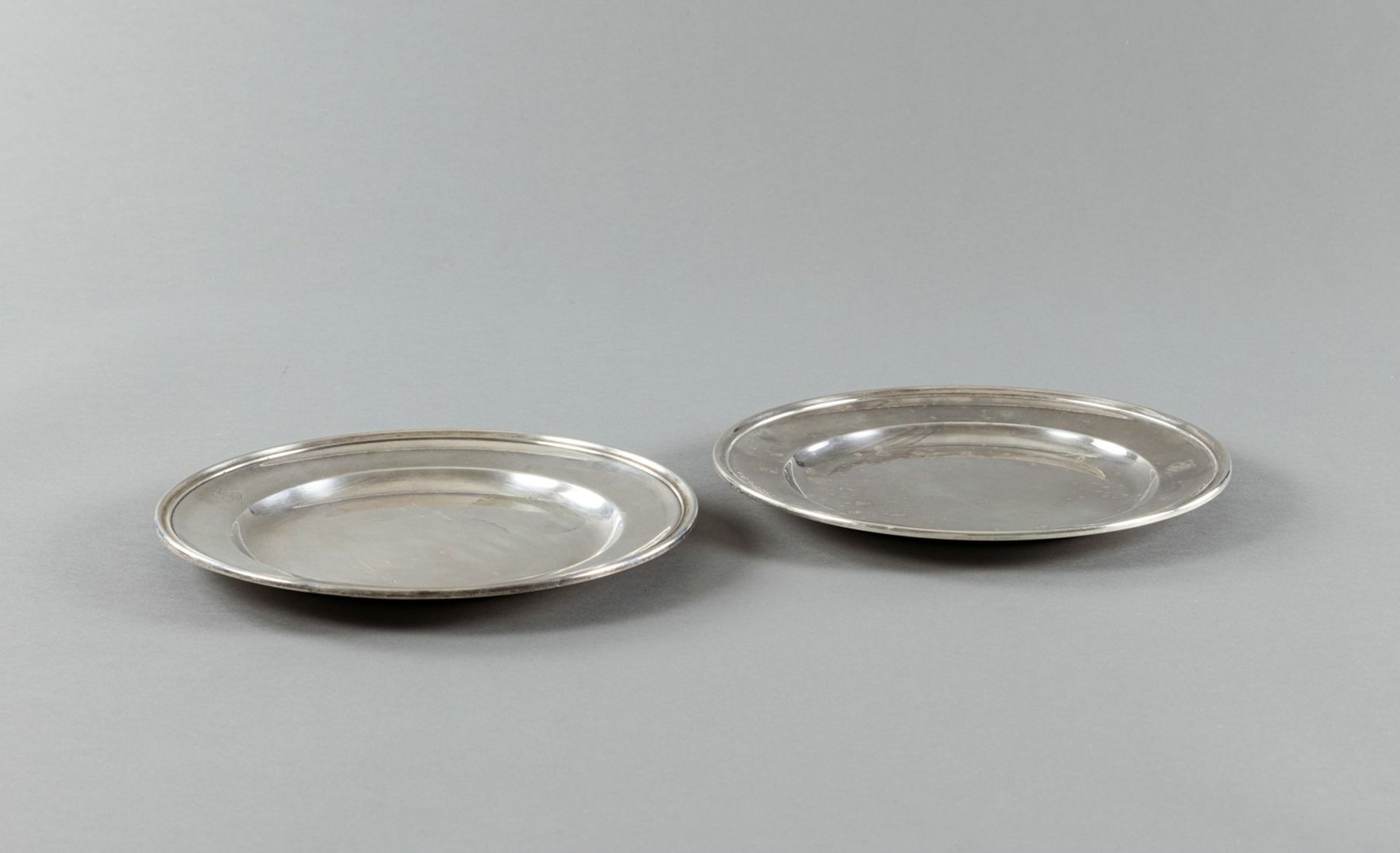 Zwei Silber-Teller - Bild 4 aus 6