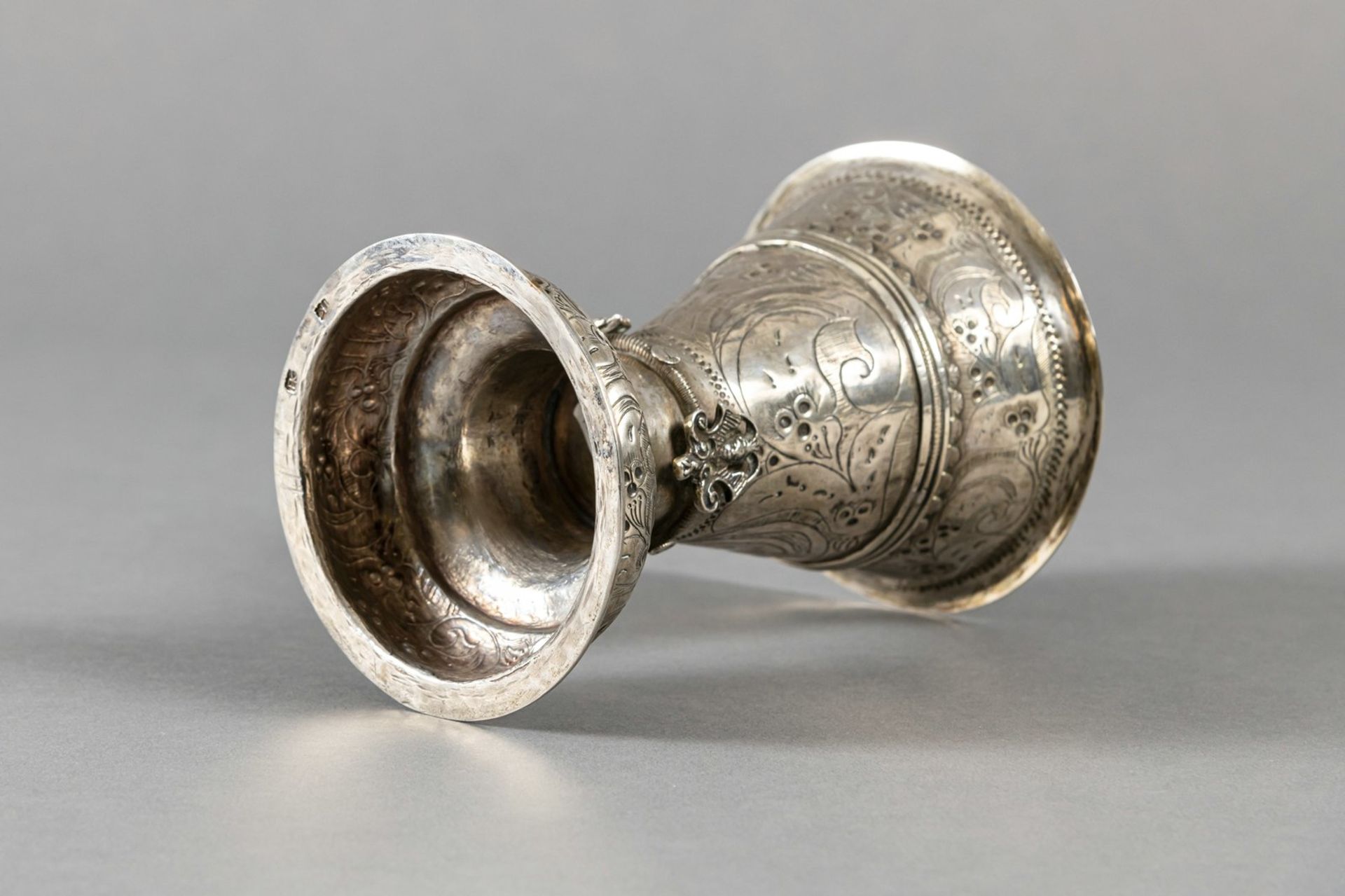 A PROBABLY NORVEGIAN SILVER BEAKER, - Image 5 of 7