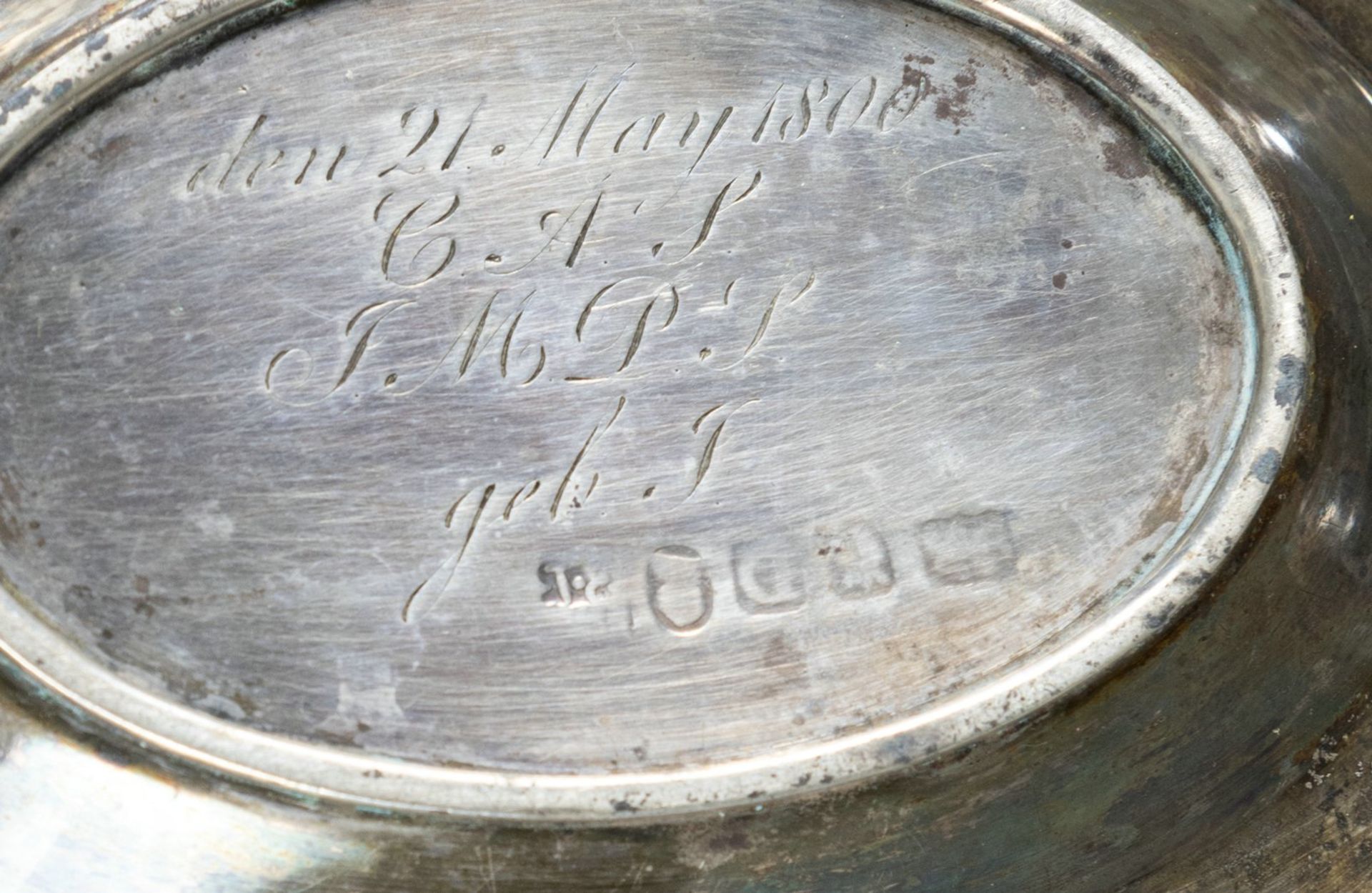 FOUR SILVER DISHES AND BOWLS - Image 6 of 7