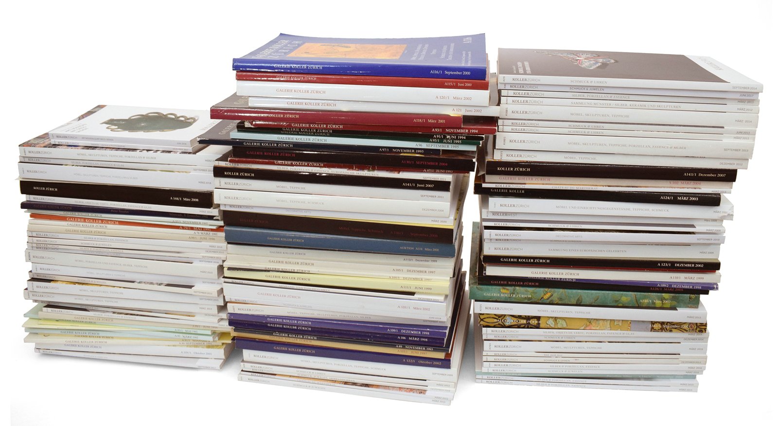 A MIXED LOT OF AUCTION CATALOGUES - KOLLER/ZURICH