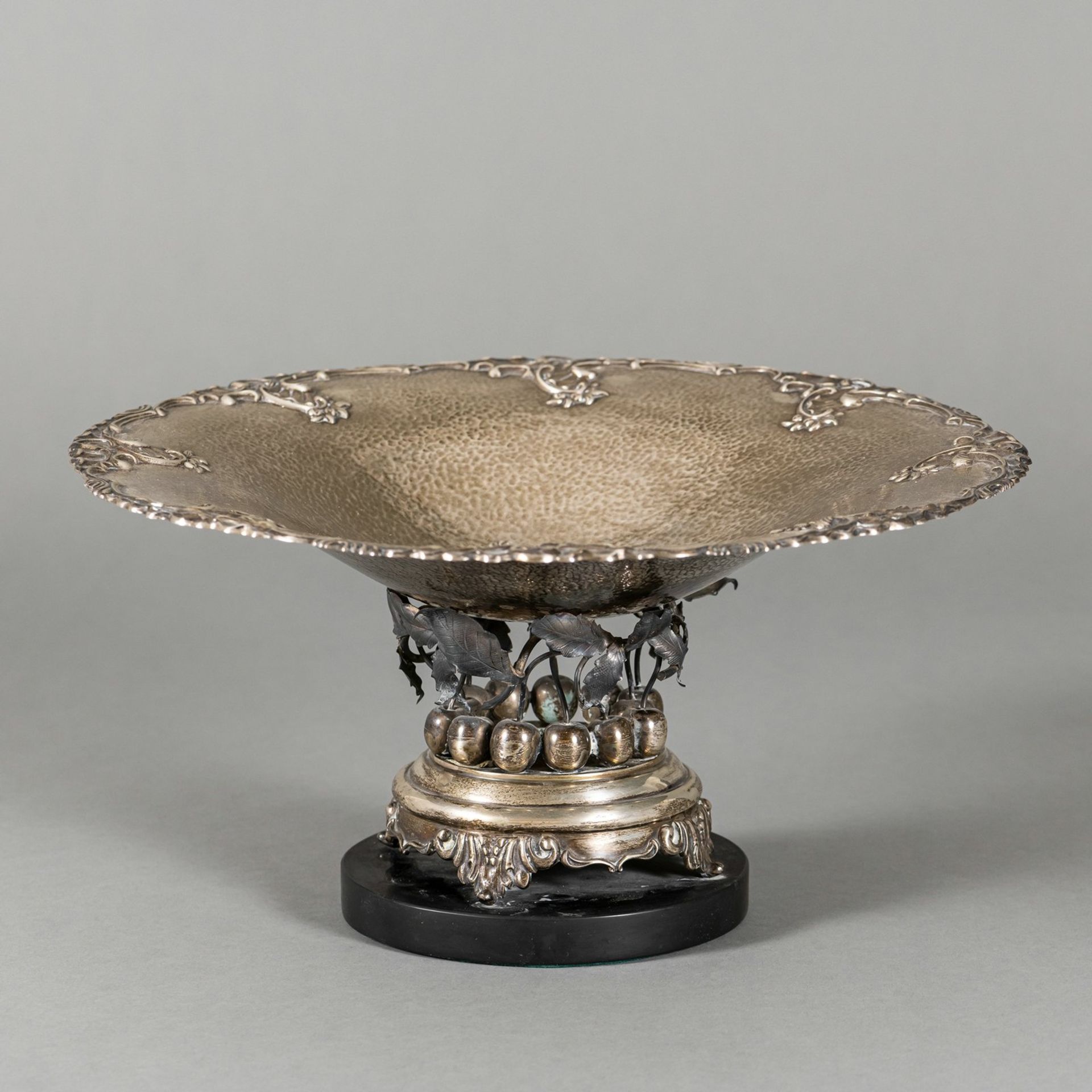 SILVER FOOTED BOWL