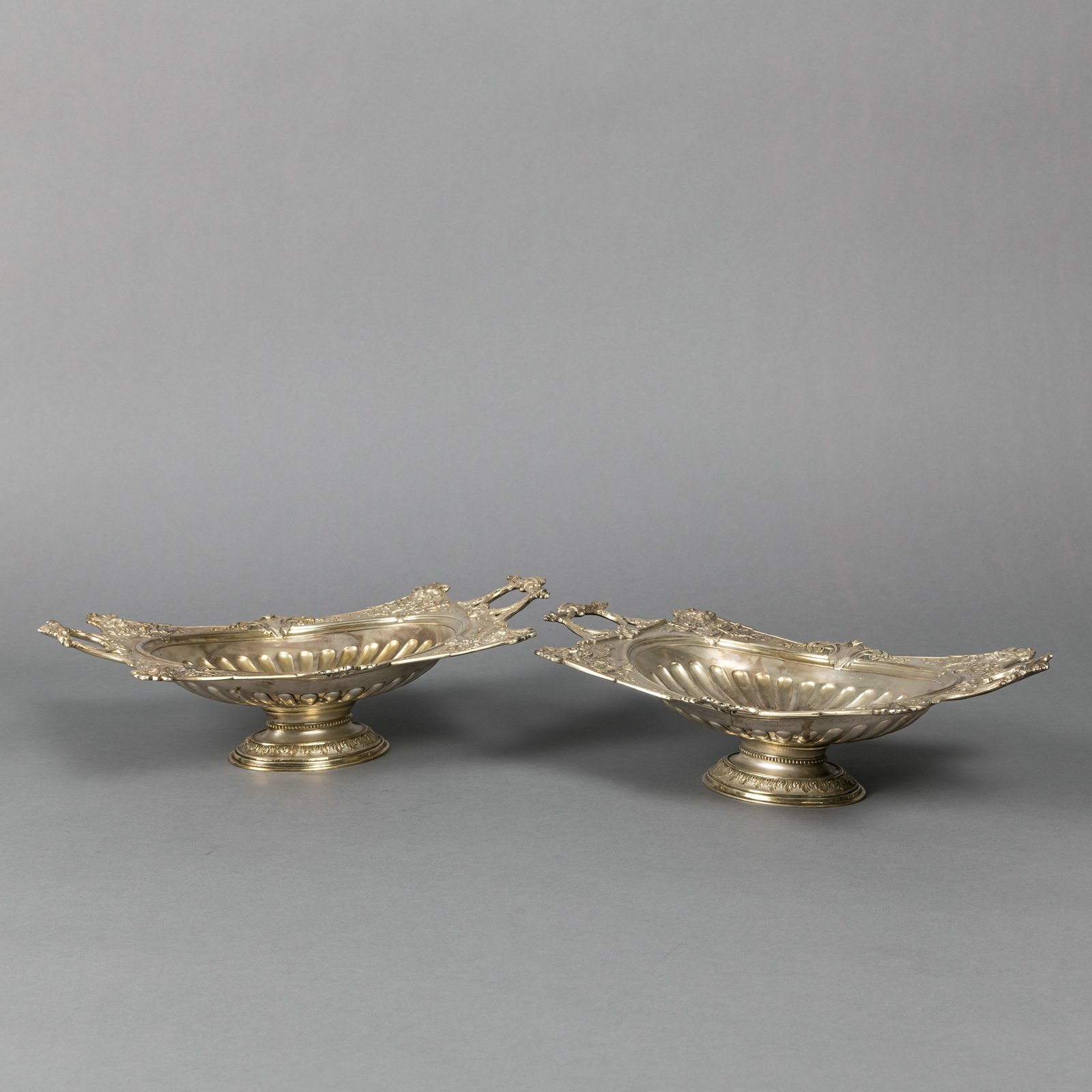 TWO SILVER BOWLS