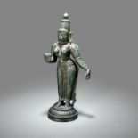 Bronzefigur der Parvati