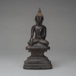 Bronze des sitzenden Buddha Shakyamuni