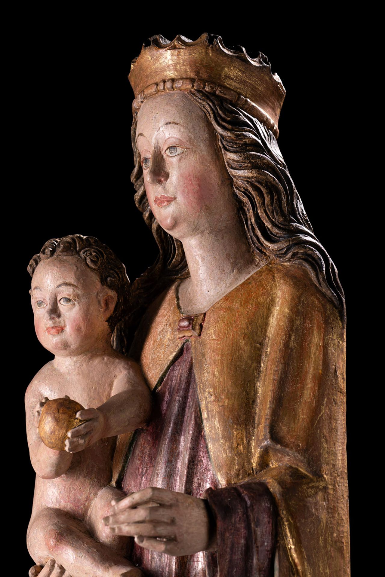 VIRGIN AND CHILD - Image 2 of 7