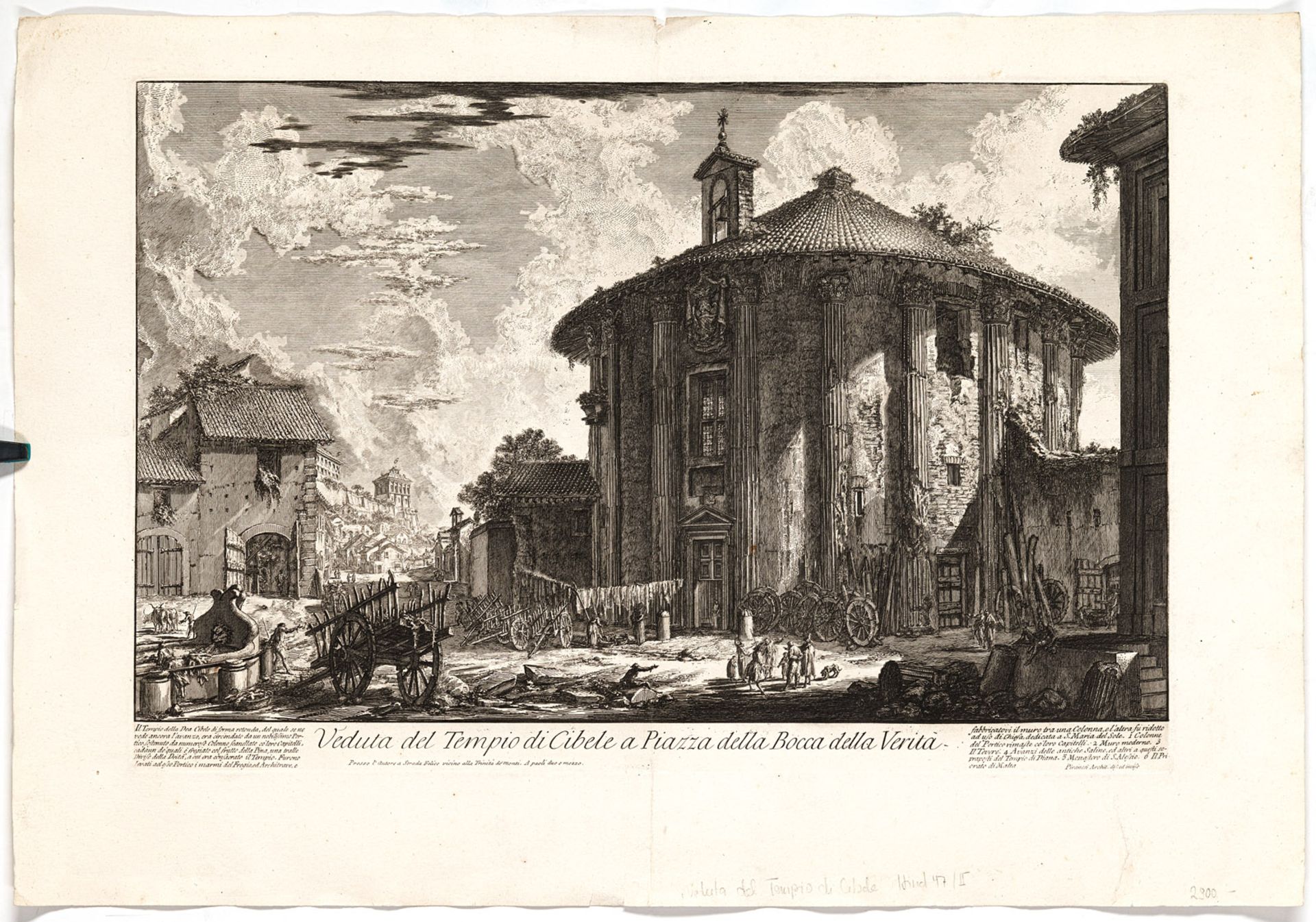 PIRANESI, GIOVANNI BATTISTA - Image 2 of 3