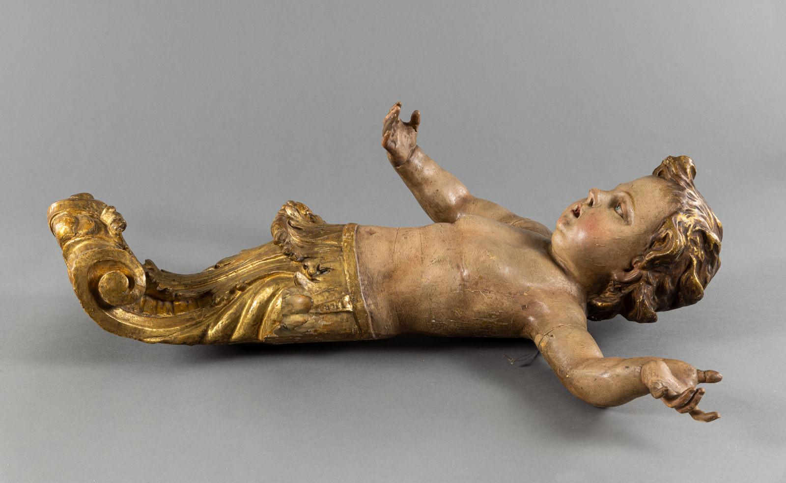 A PAIR OF ROCOCO PUTTI ON ROCAILLES - Image 13 of 15