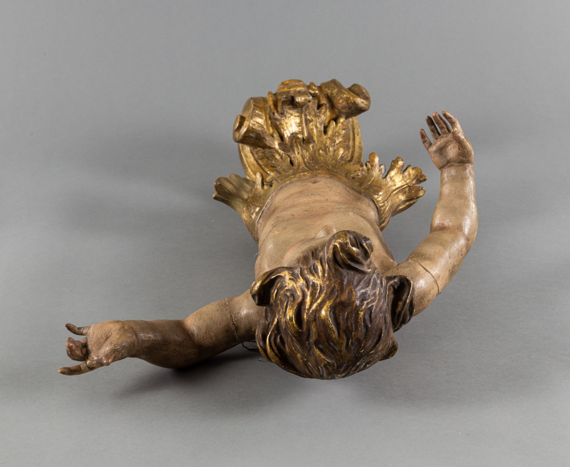 A PAIR OF ROCOCO PUTTI ON ROCAILLES - Image 14 of 15