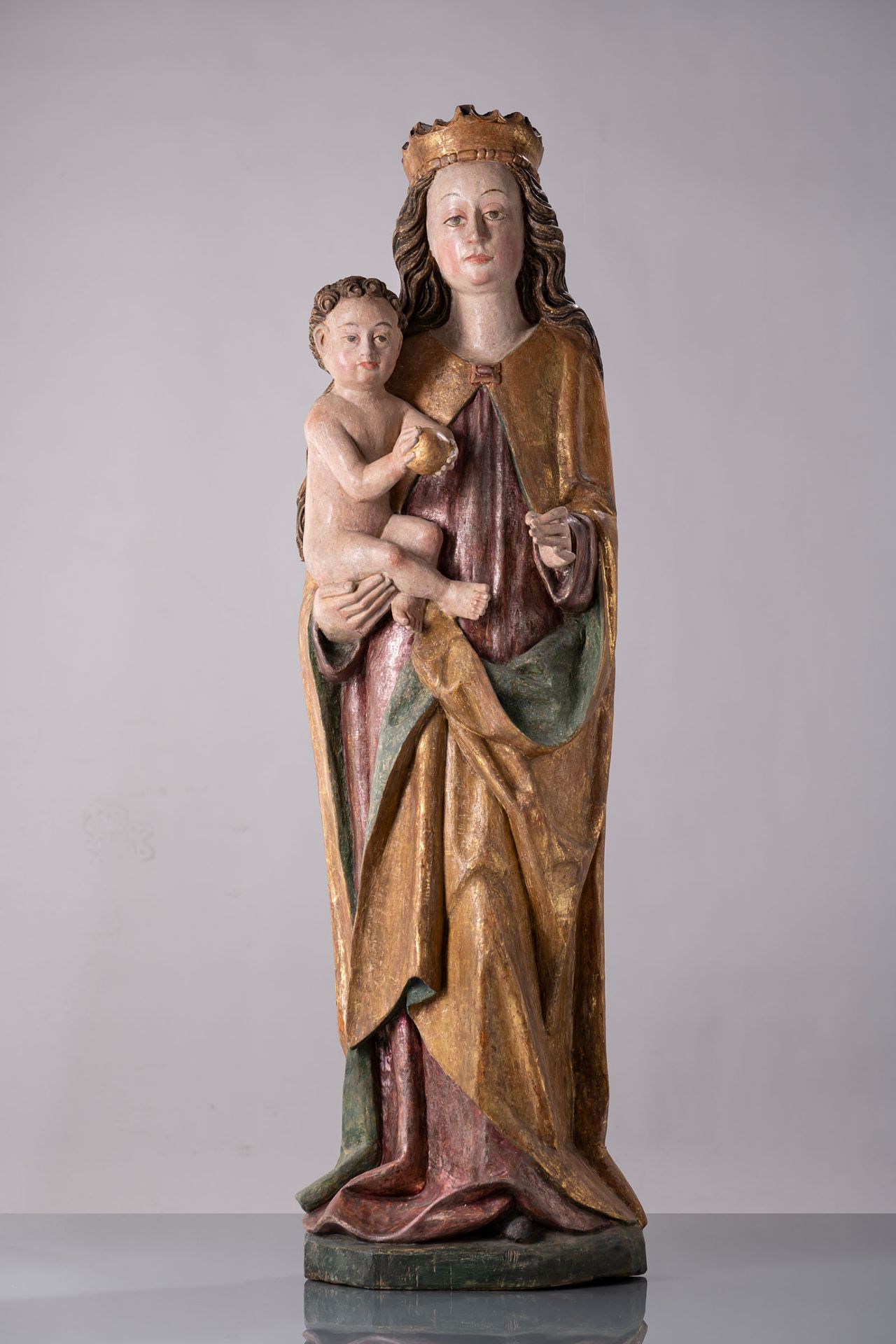 VIRGIN AND CHILD - Image 4 of 7