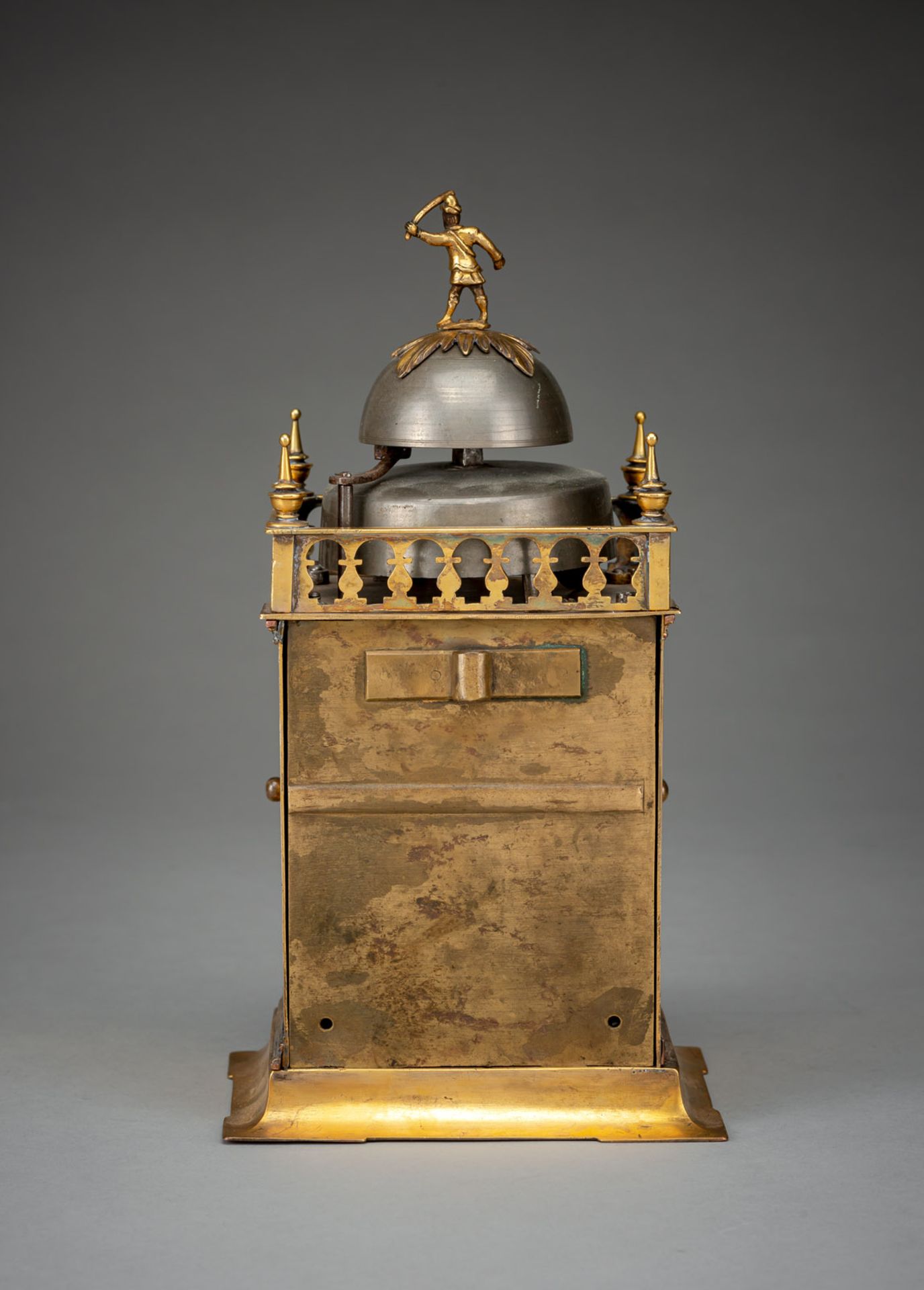 A RARE WEIGHT DRIVEN GILTBRASS RENAISSANCE "TURMCHENUHR" - Image 2 of 5