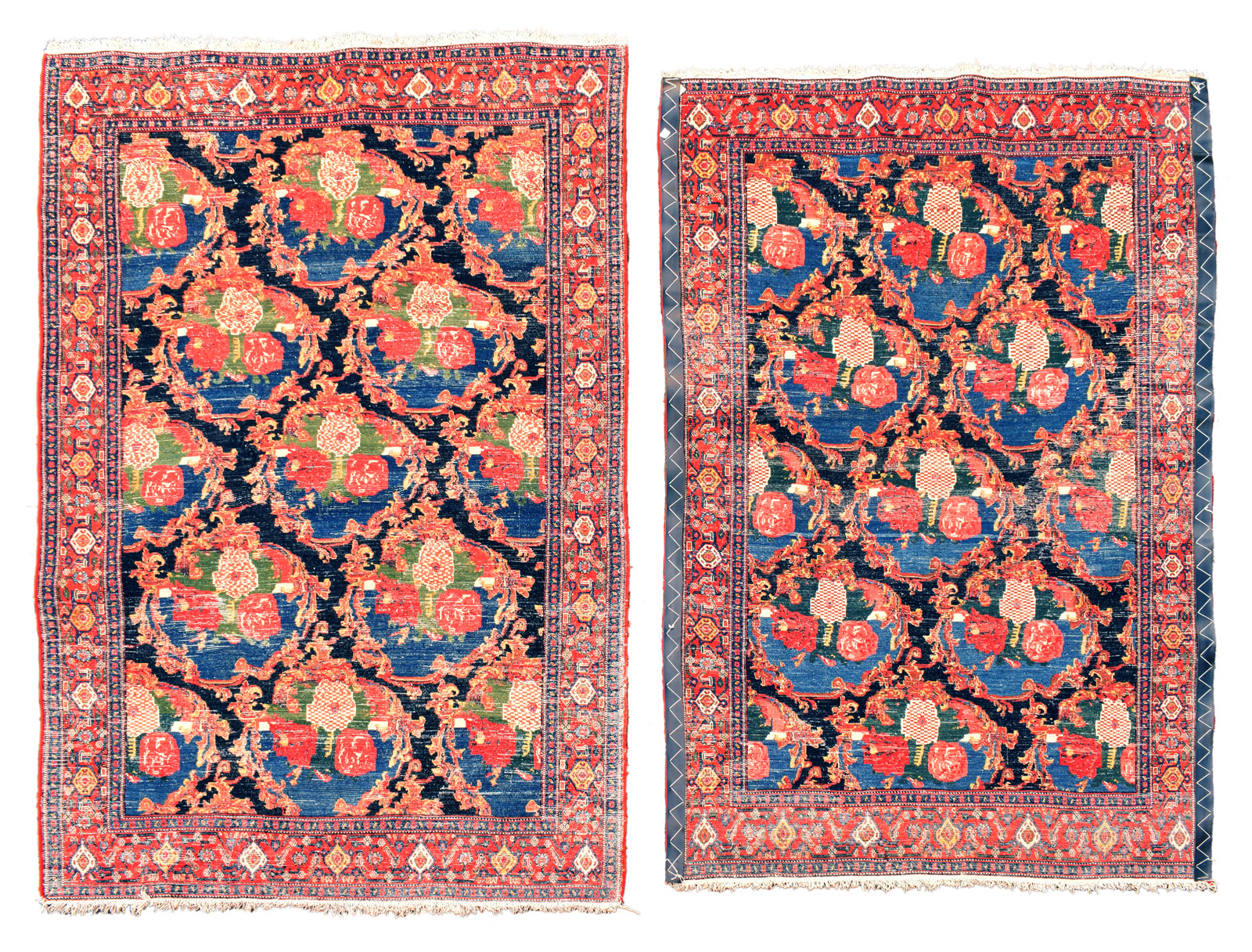 TWO SENNEH WITH ROSE PATTERN - Image 11 of 11