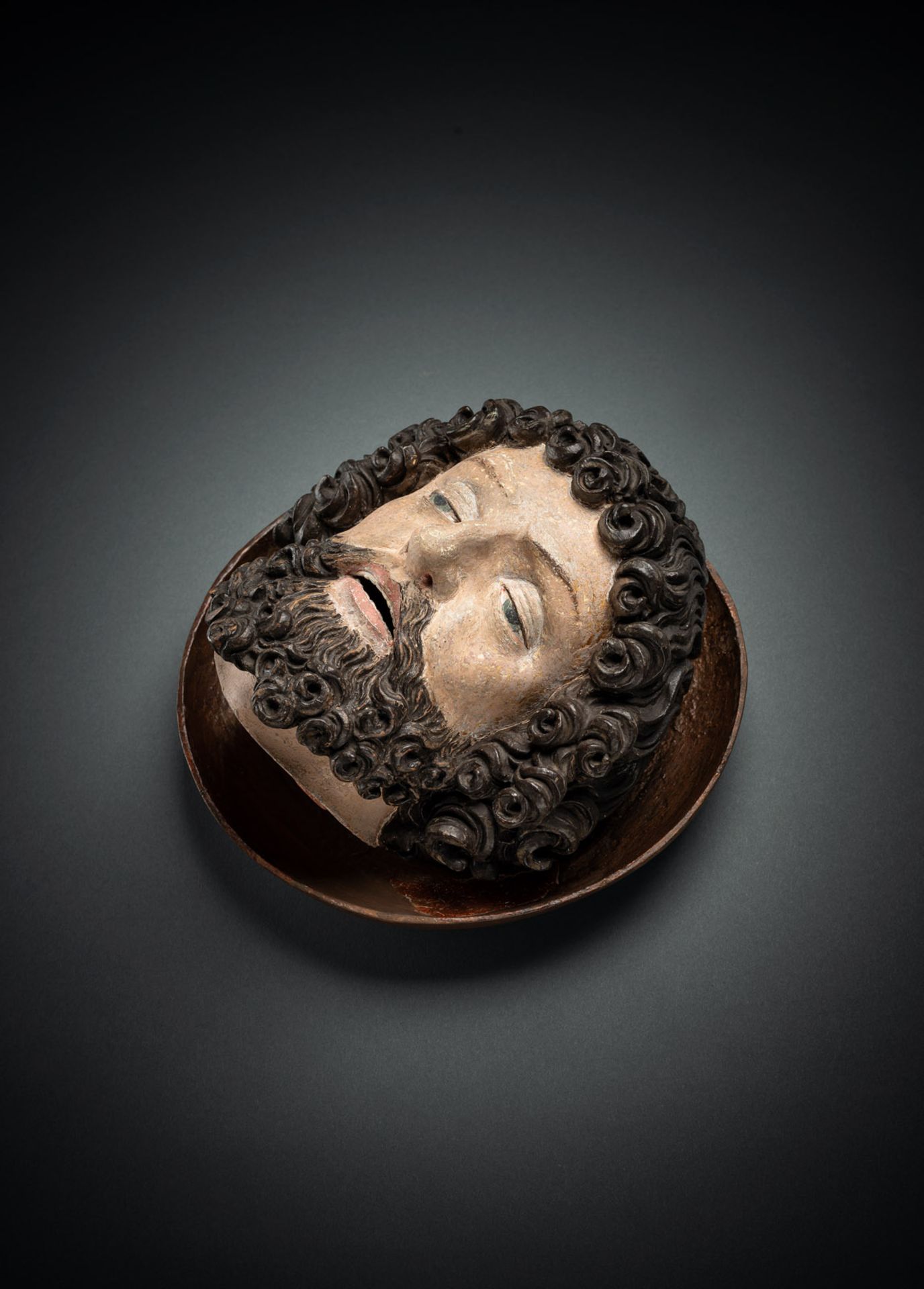 BOCKSDORFER, SEBALD (ATTR) - HEAD OF JOHN THE BAPTIST ON A PLATTER - Image 2 of 9