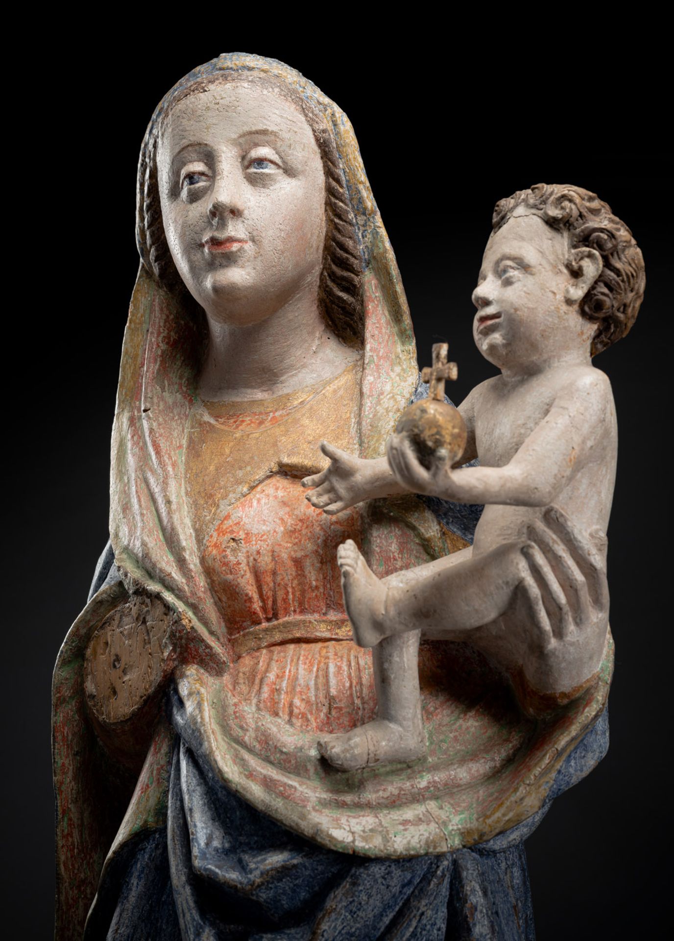 VIRGIN AND CHILD - Image 5 of 7